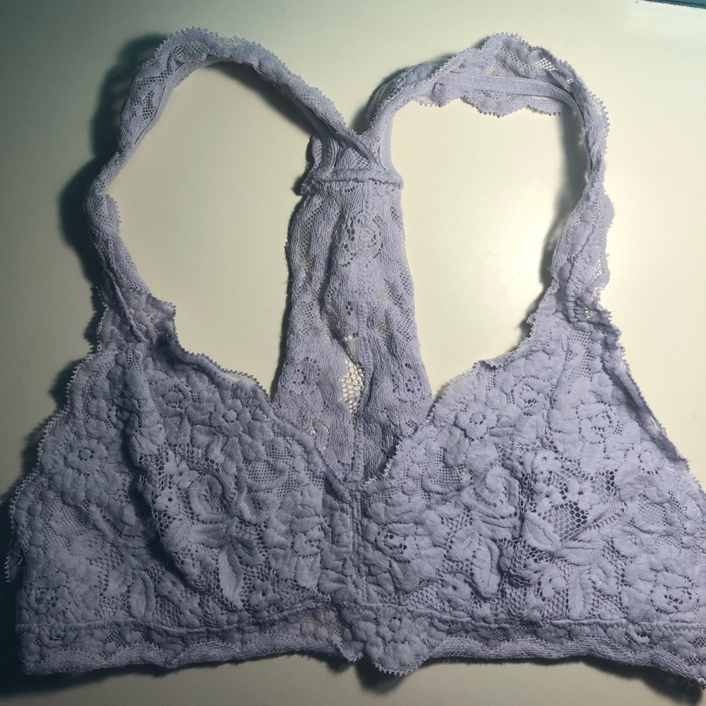 Purple Racerback Bralette